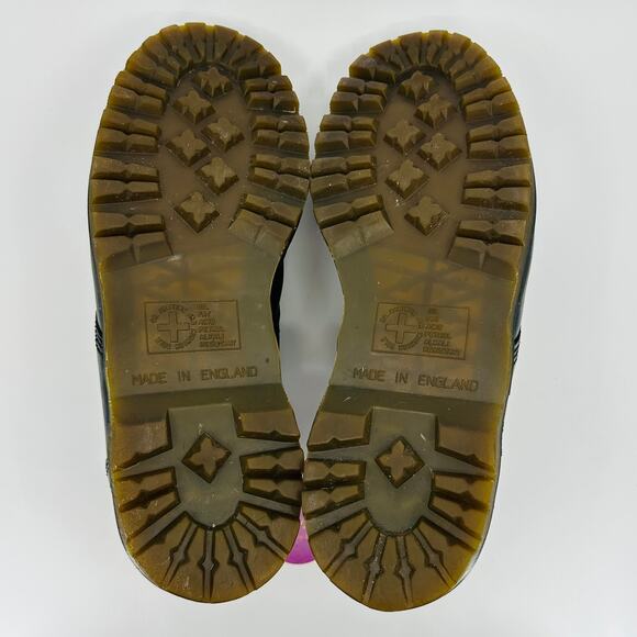 Dr. Martens Men's 8053 Made in England Black Leather Shoes Size 10 UK/ 11 US - Picture 10 of 13